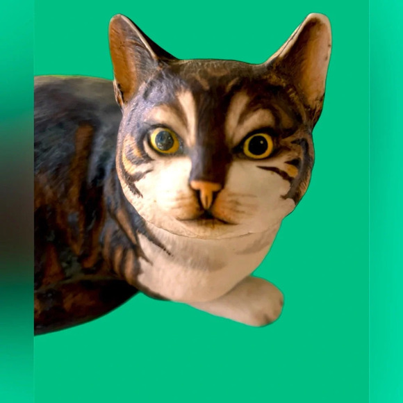 Collectable Cat handpainted limited edition “Fascination” by Eric Tenney. - Picture 2 of 7